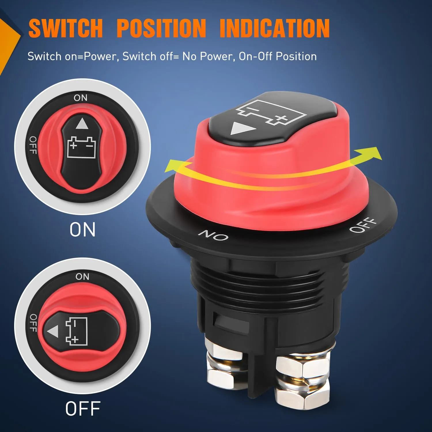100A ON/OFF Disconnetc Battery Switch