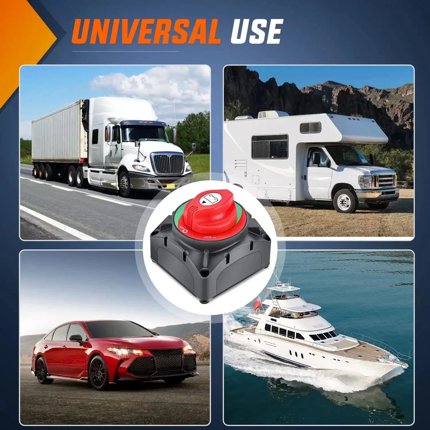 12-48V Battery Power Switch