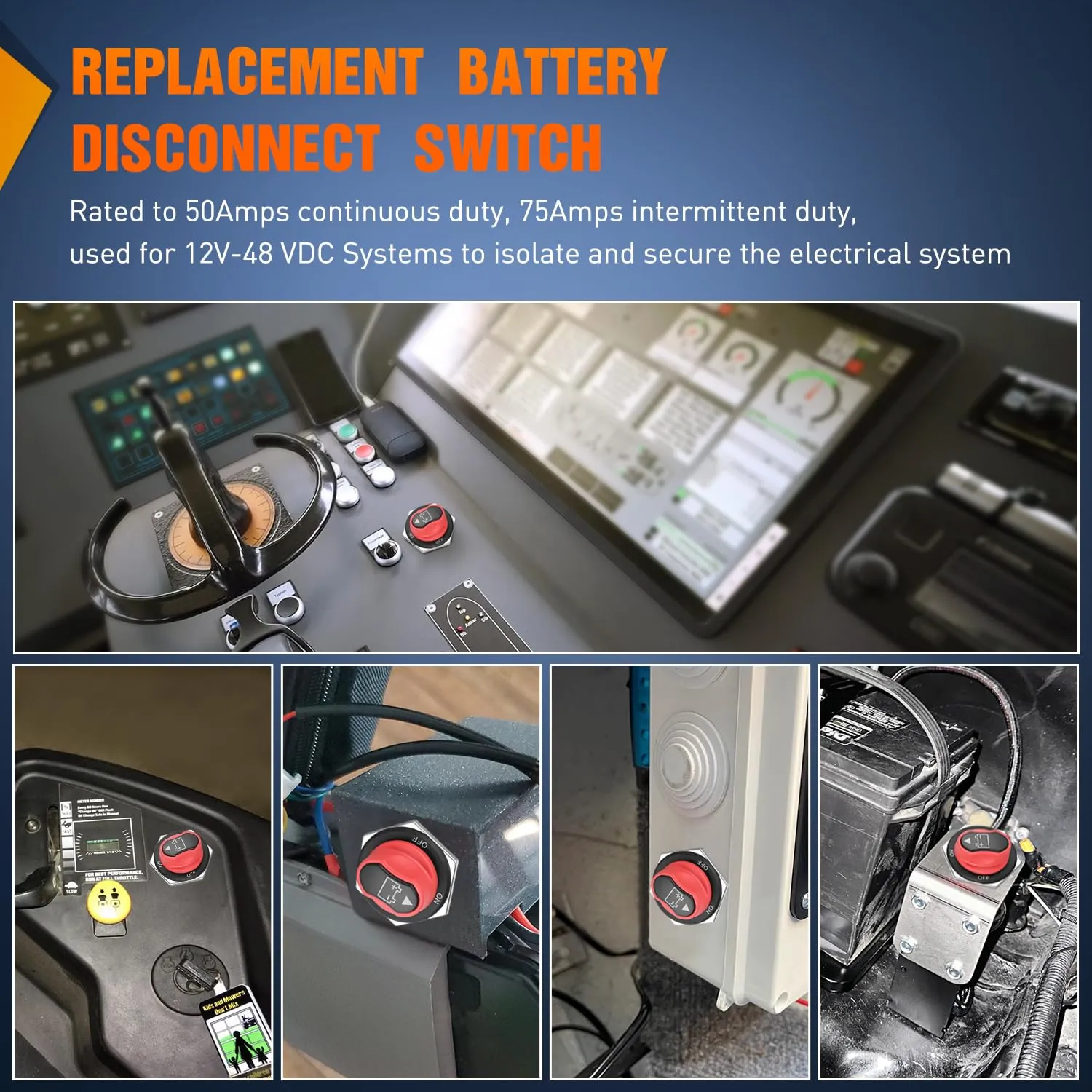 200A ON/OFF Disconnetc Battery Switch