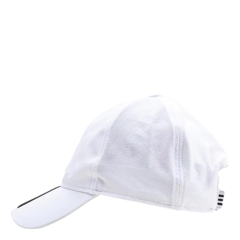 Baseball 3 Stripes Cap White/Black