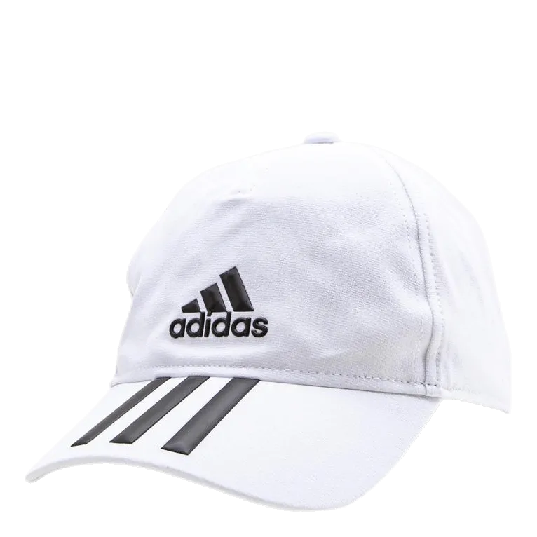 Baseball 3 Stripes Cap White/Black