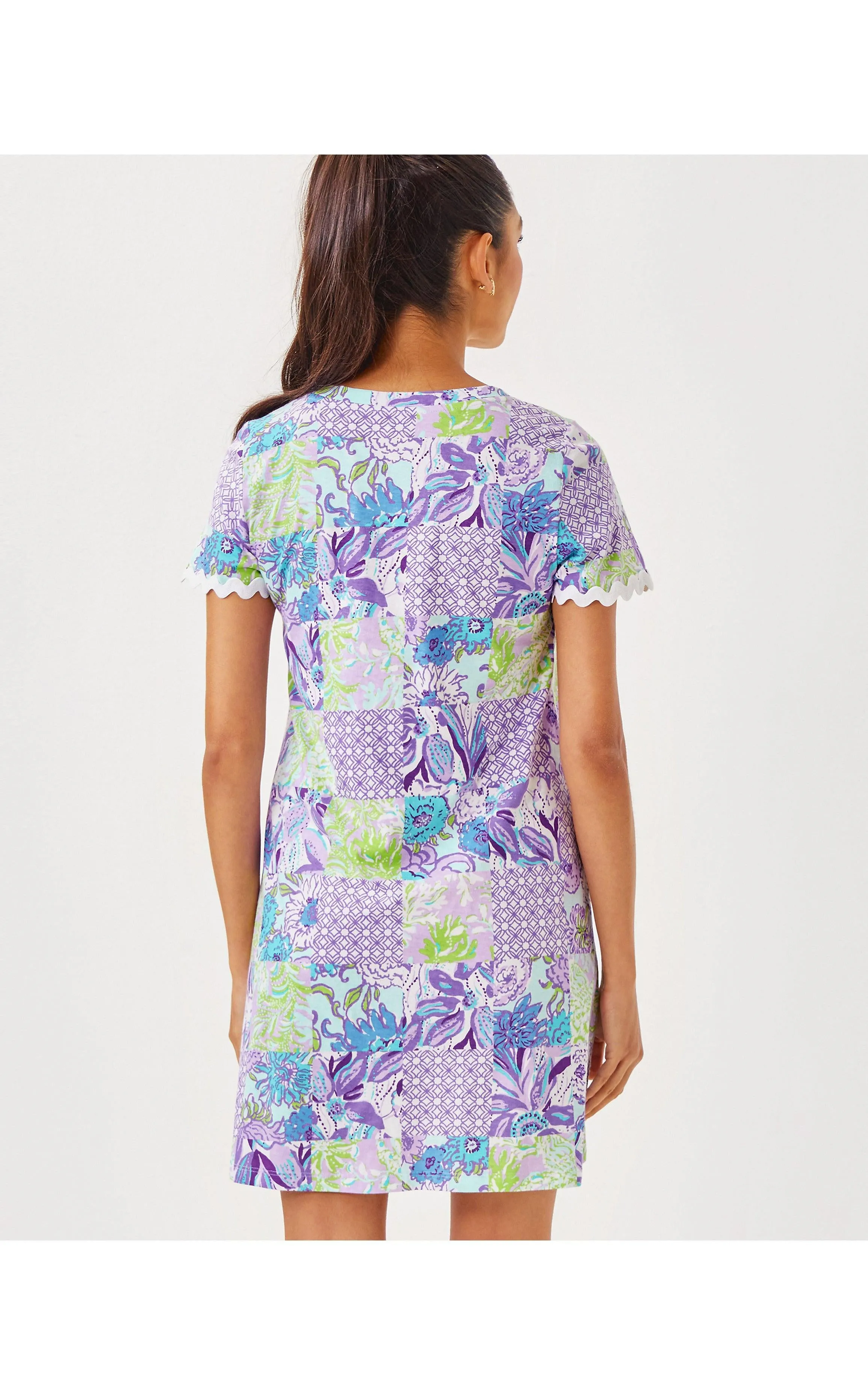 Cody Short Sleeve Dress Juicy Story Patch