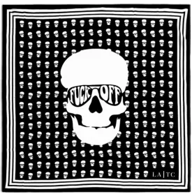F*OFF SKULL SCARF