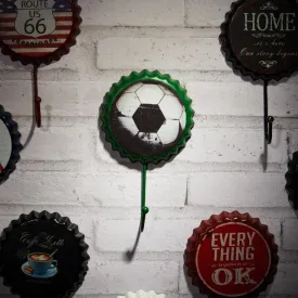 Football Retro Wall Hook