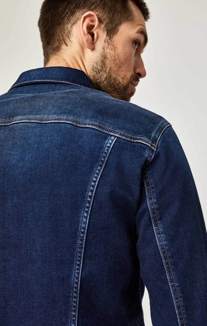 FRANK JACKET IN DARK INDIGO SPORTY