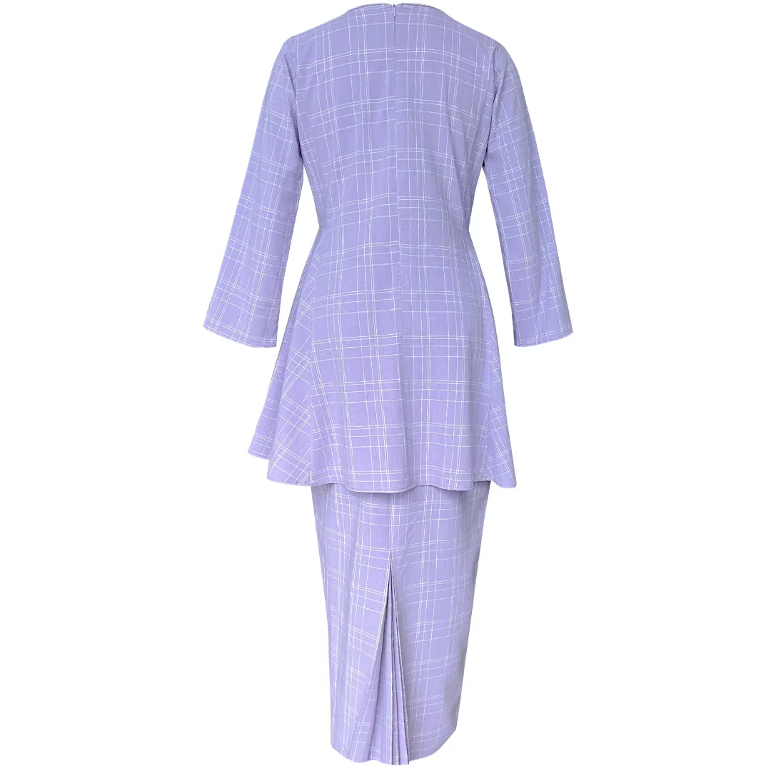 Habib Kurung Set II - Lilac