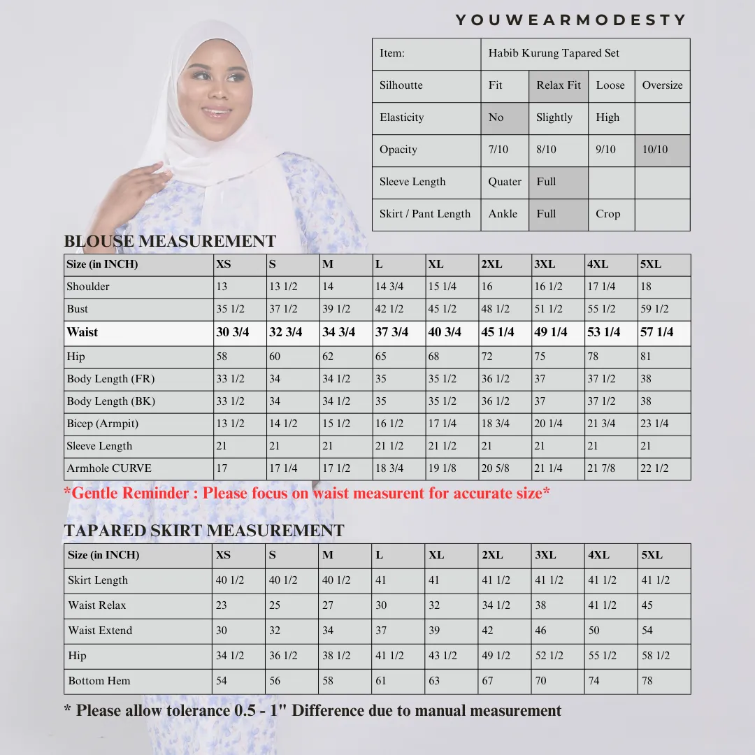 Habib Kurung Set II - Lilac