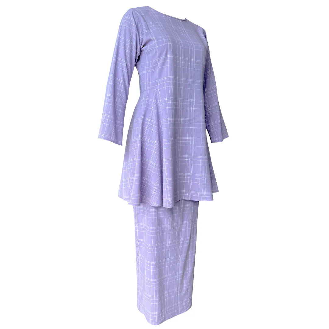 Habib Kurung Set II - Lilac