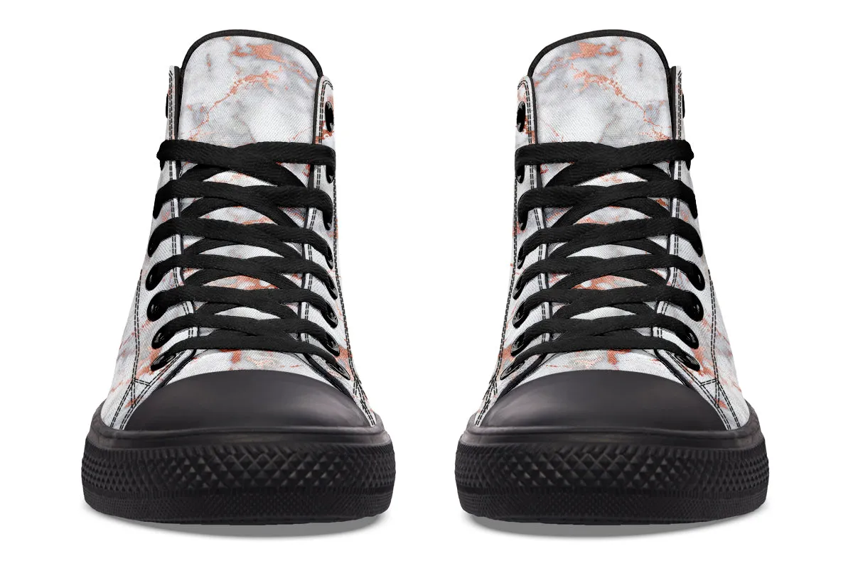 Marble Blush High Tops