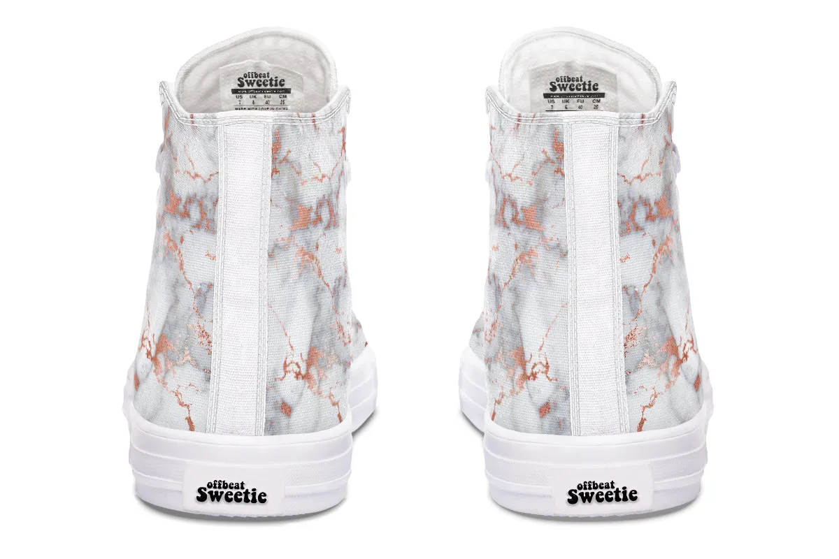 Marble Blush High Tops