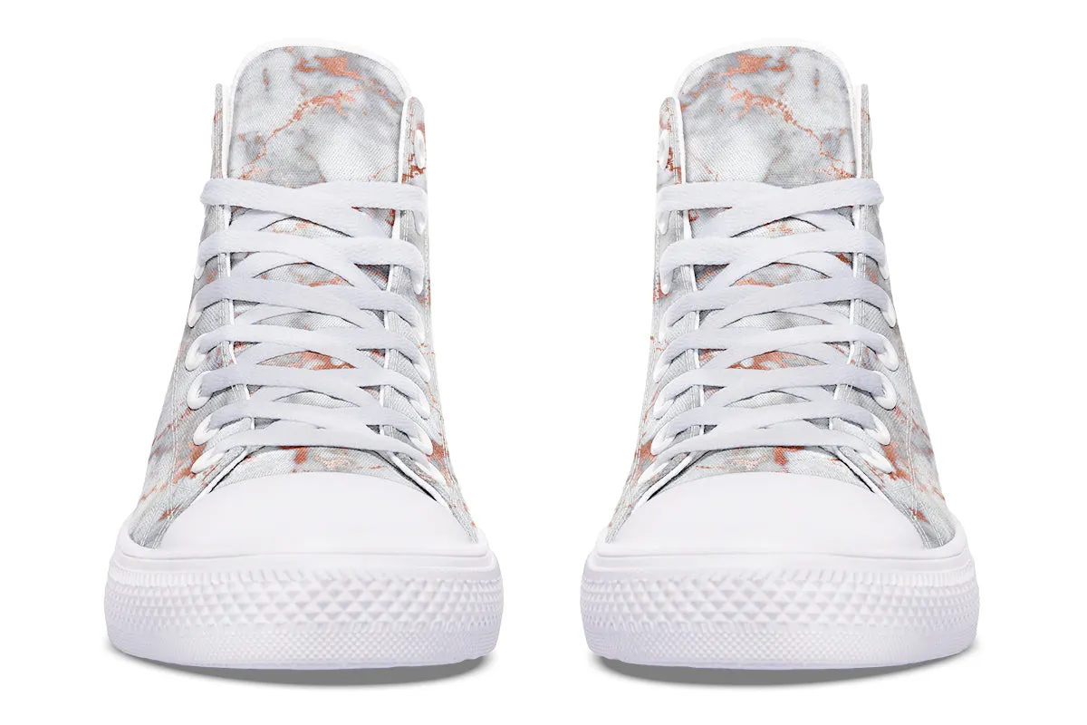 Marble Blush High Tops