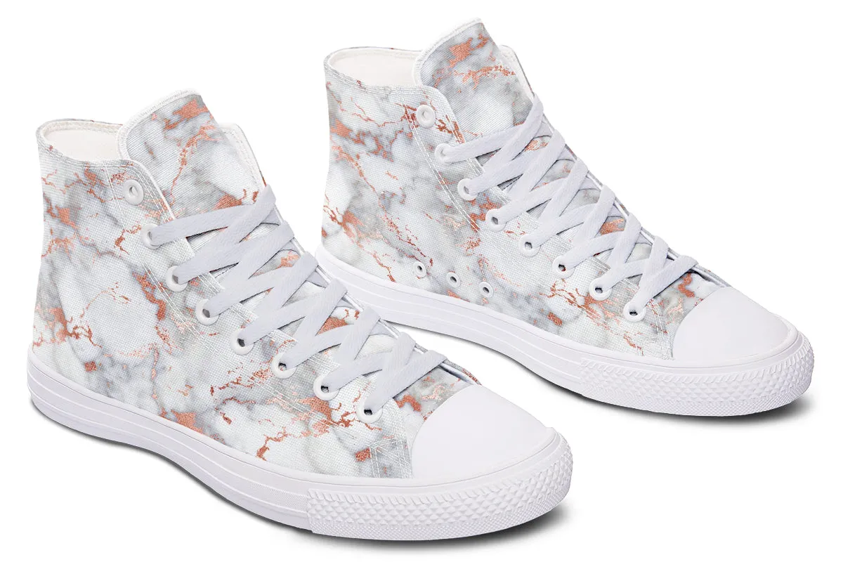 Marble Blush High Tops