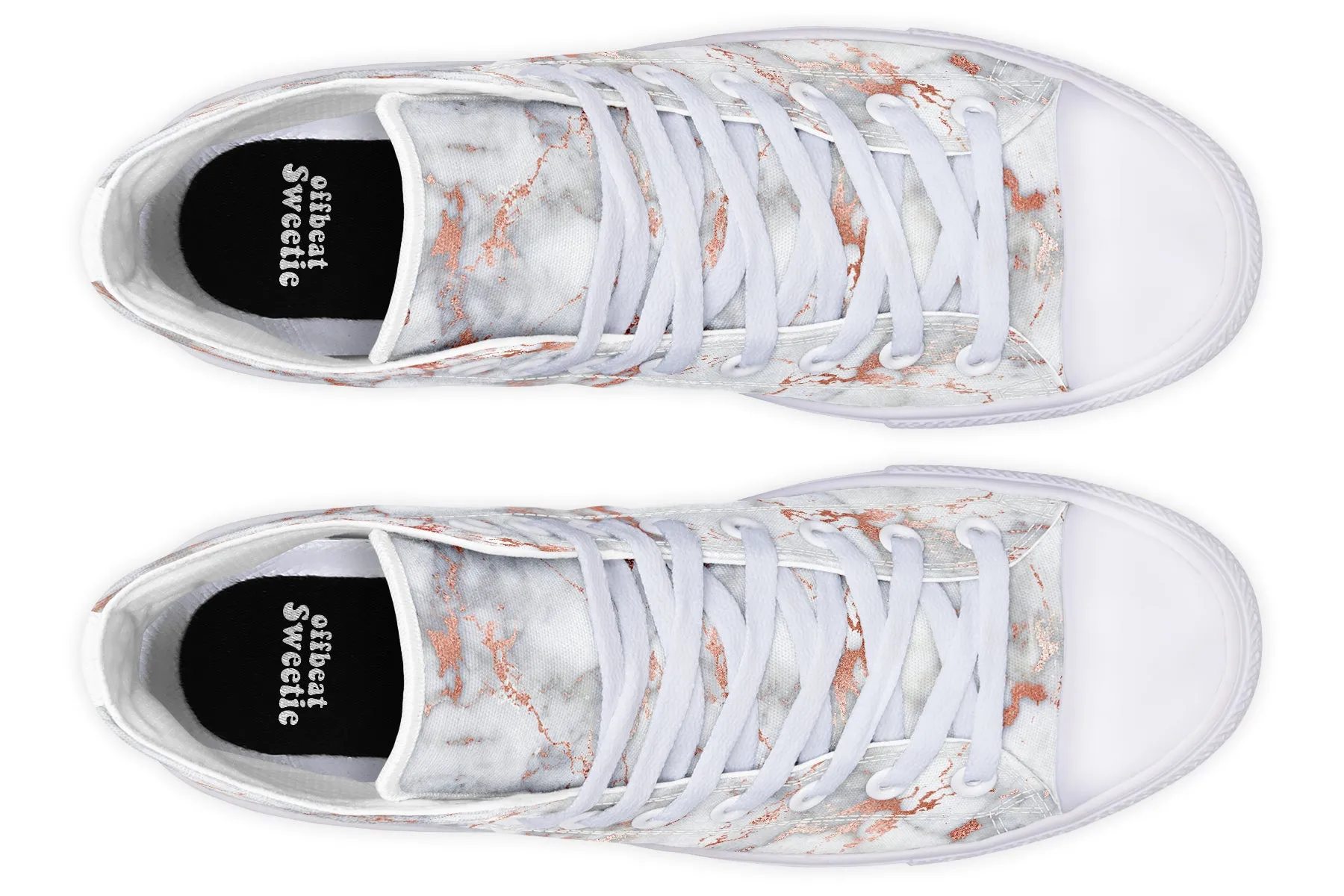 Marble Blush High Tops