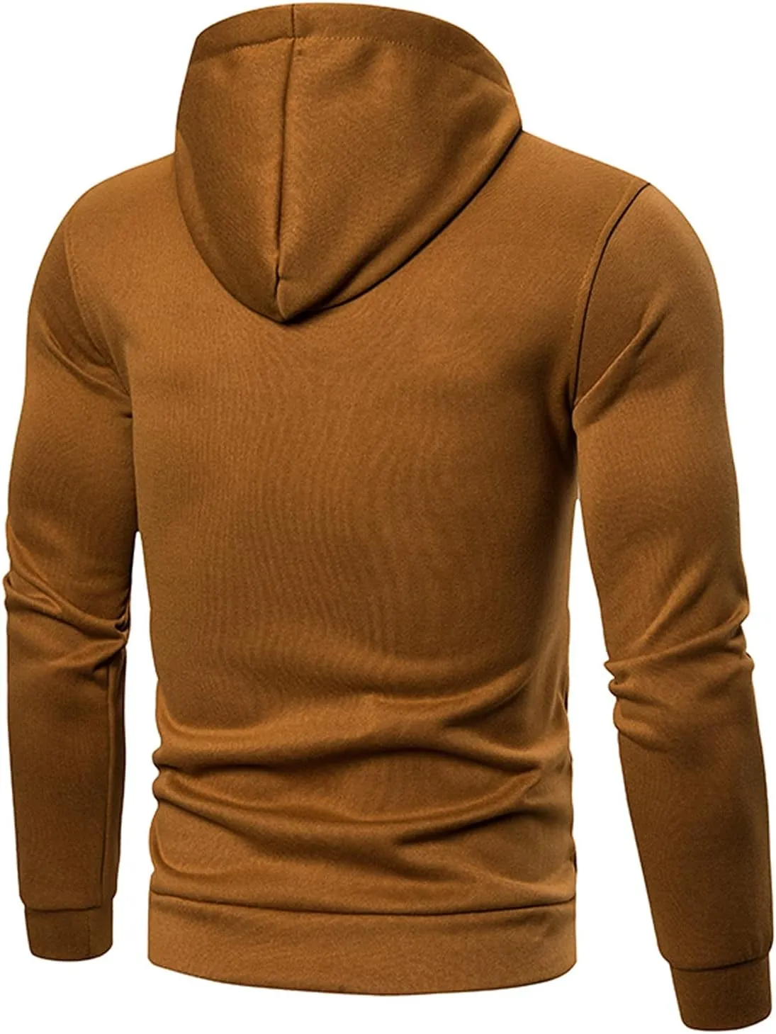 Men's Gym Workout Active Pullover Lightweight Hoodies Long Sleeve Casual Hooded Sweatshirt with Pockets Fleece Hoody