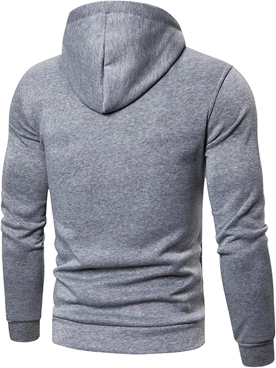 Men's Gym Workout Active Pullover Lightweight Hoodies Long Sleeve Casual Hooded Sweatshirt with Pockets Fleece Hoody