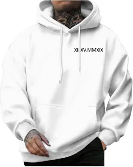 Men's Novelty Color Block Pullover Fleece Hoodies Workout Fit Cotton Blend Hooded Sweatshirts Casual Active Hoodie