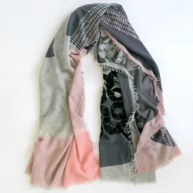Pilgrim Waters Cashmere Scarf, XO
