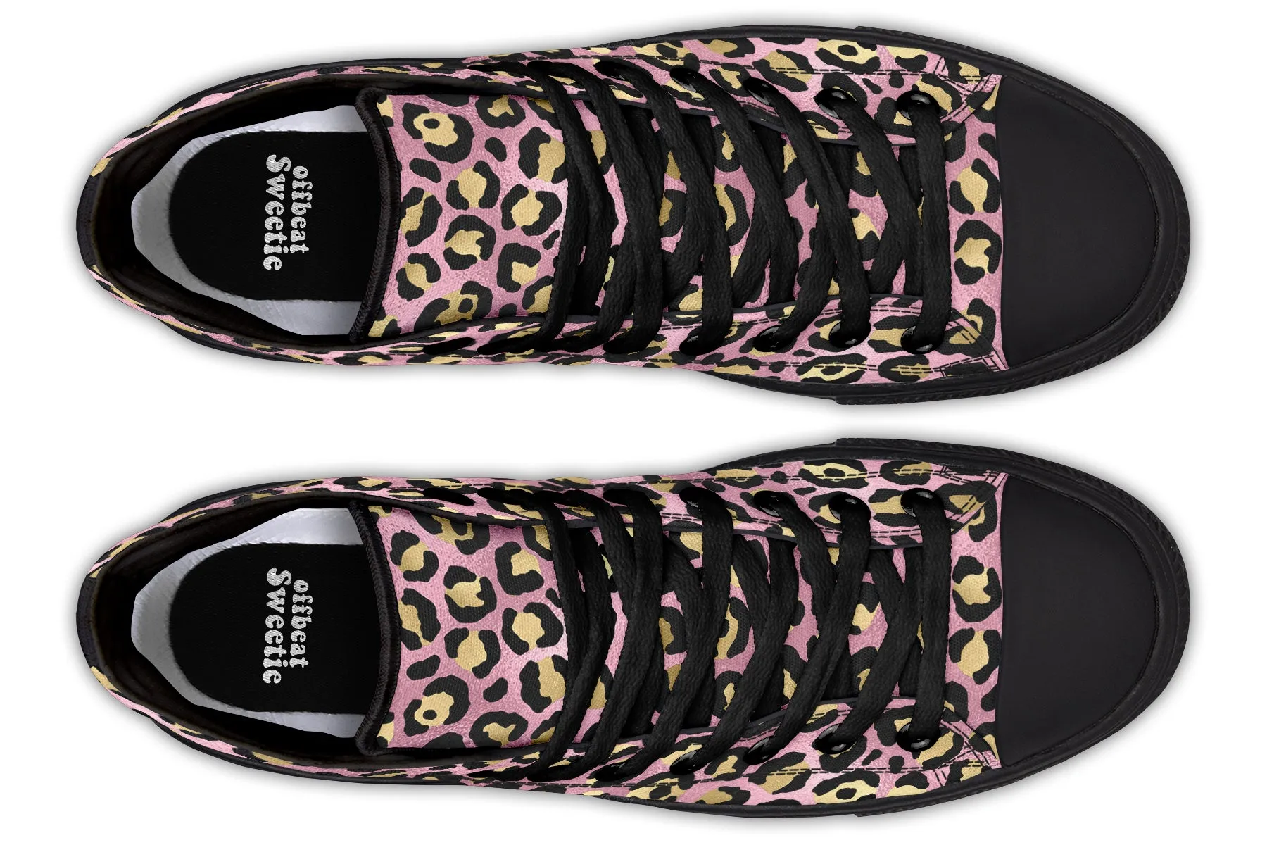 Pink Leopard High Tops