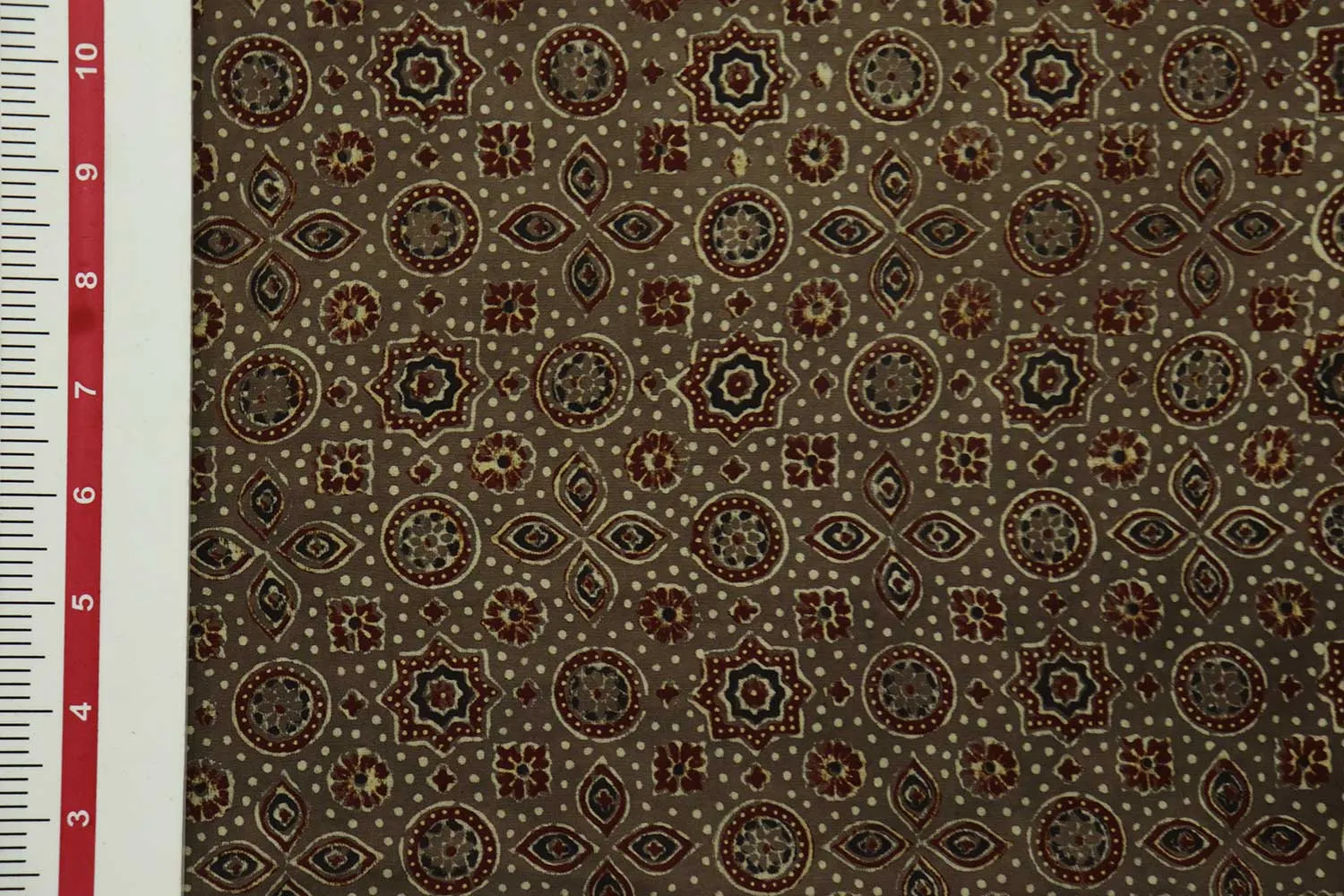 Precuts Brown Masroo Satin Fabric