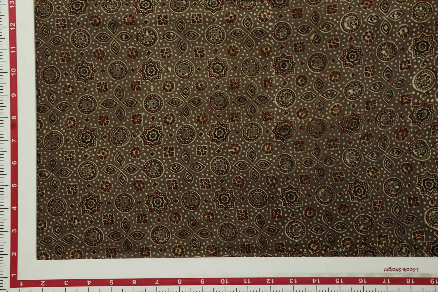 Precuts Brown Masroo Satin Fabric