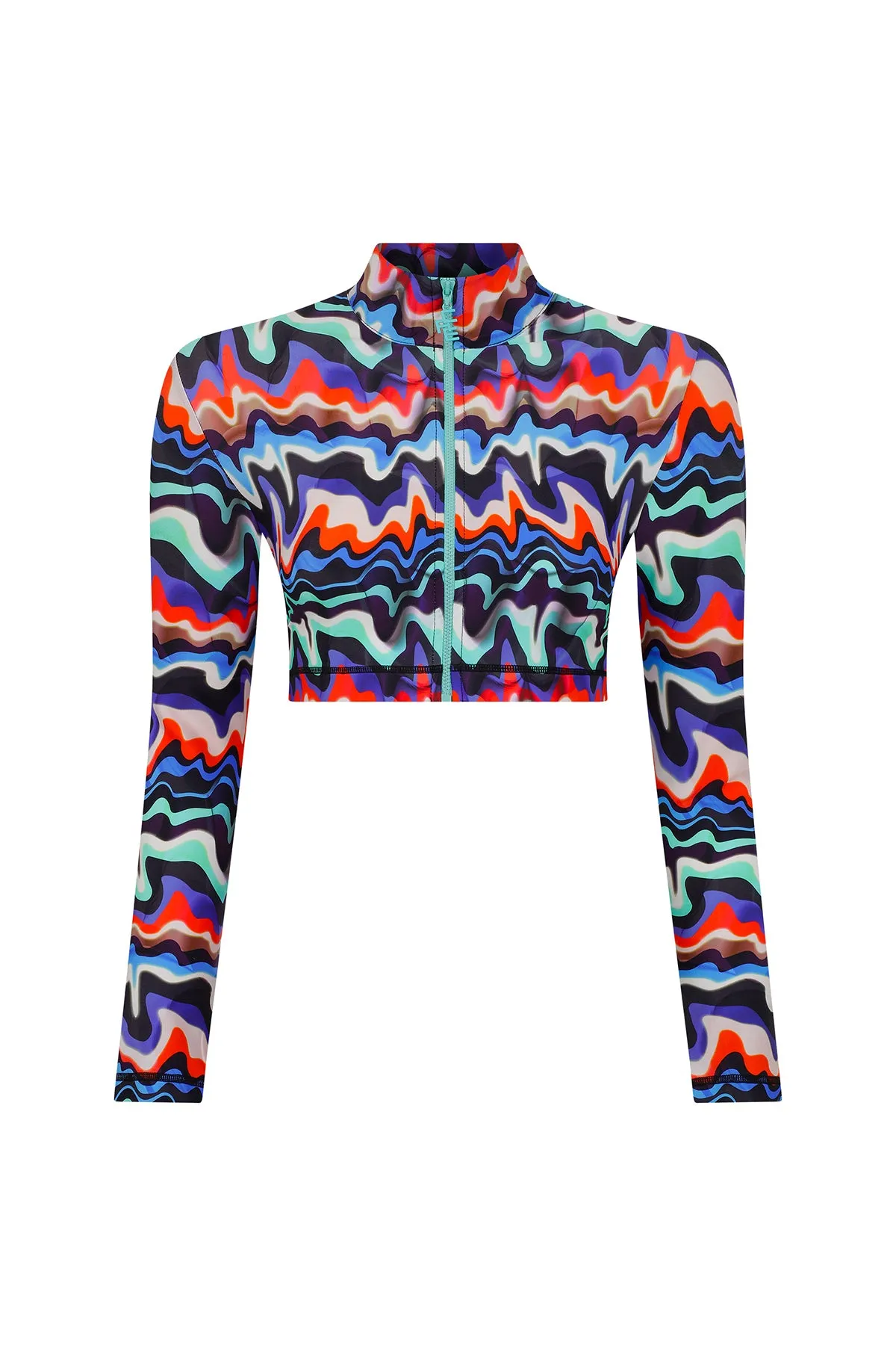 Theresa Multicolor Crop Top